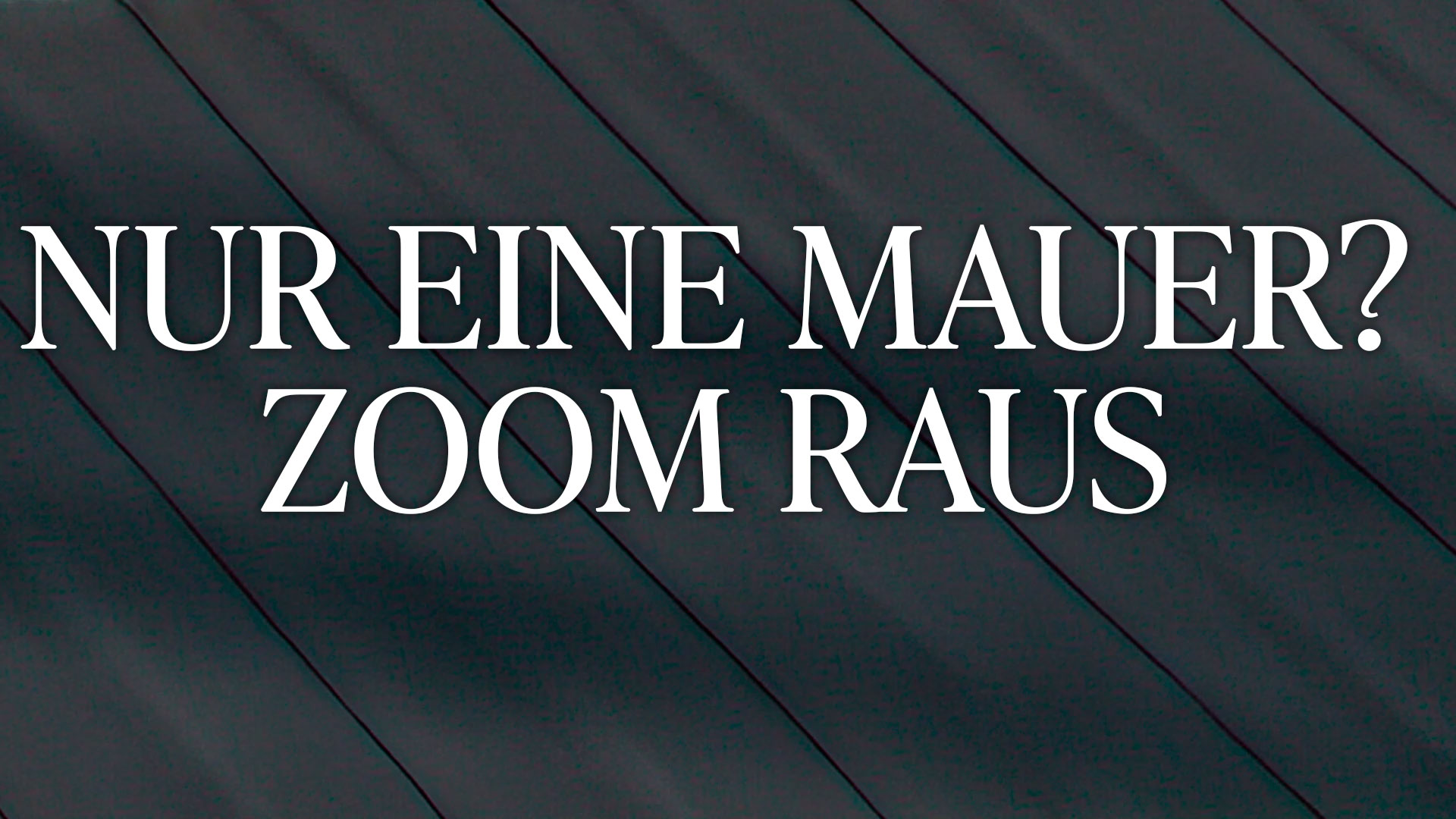 Zoom raus